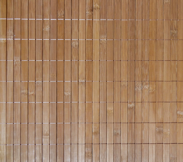 Бамбуковое полотно с нитью тонированного цвета ламель 17 мм, шир. 2,5 м.
